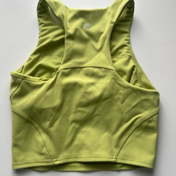 Lululemon Invigorate Training Tank Top Wasabi Size 4 - Picture 2 of 5